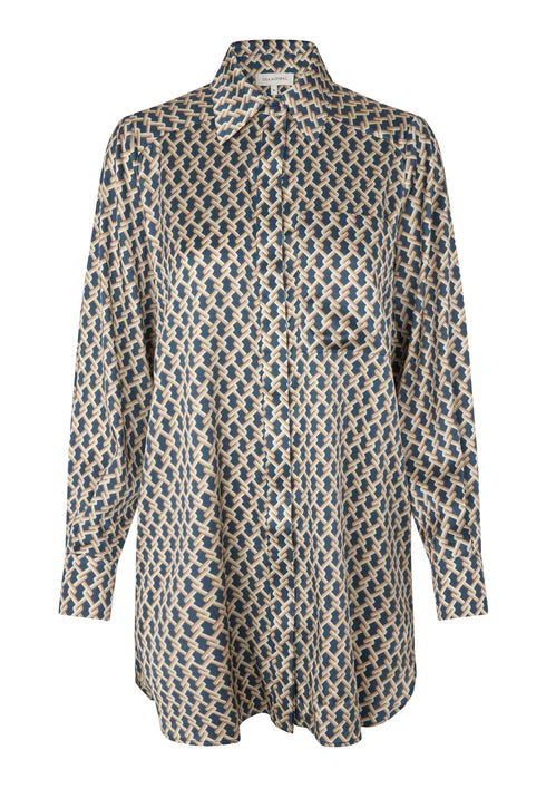 SERAFINA SHIRT, TANGLE BISCOTTI