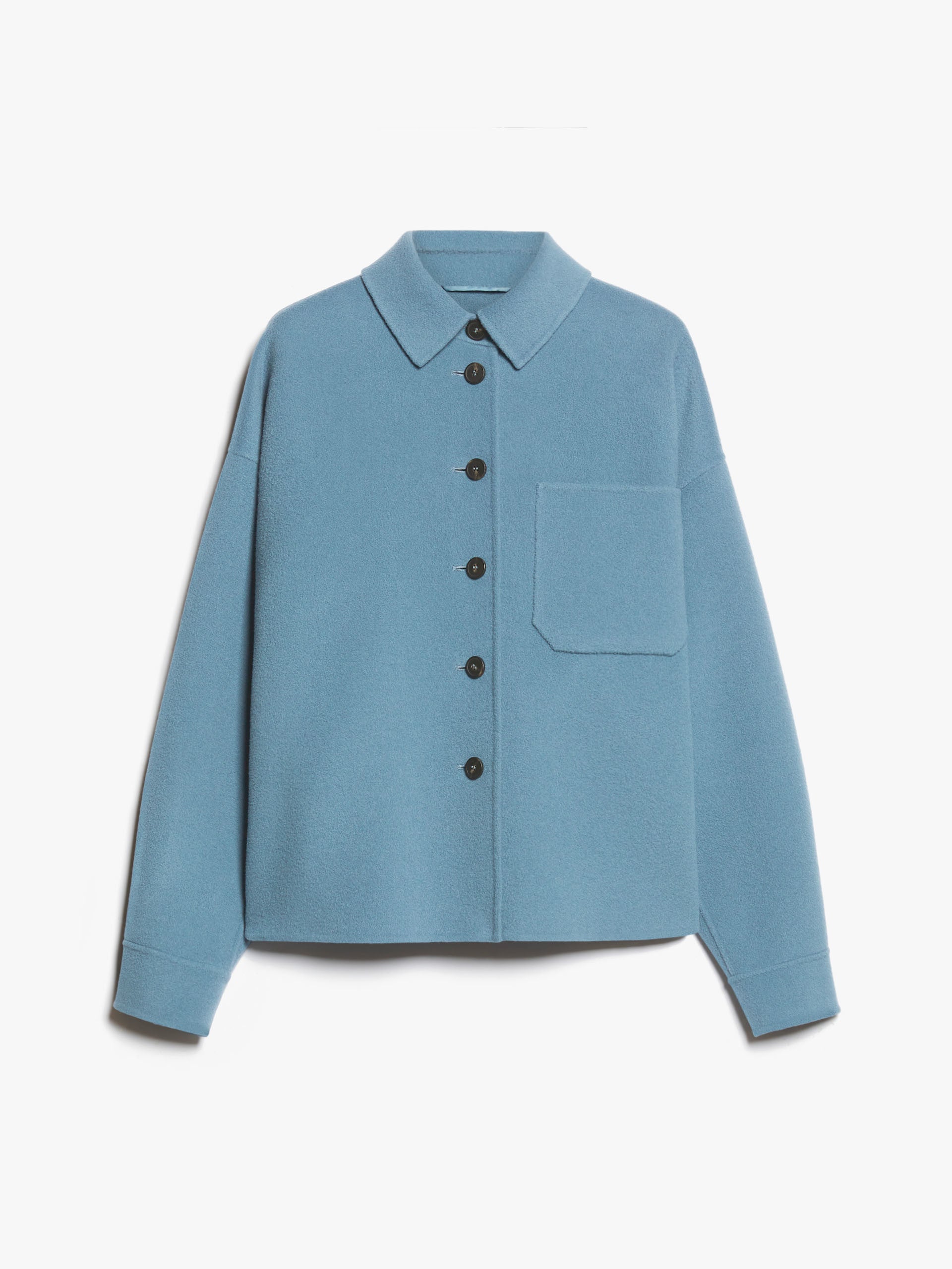 Emiro Short Coat, Light Blue