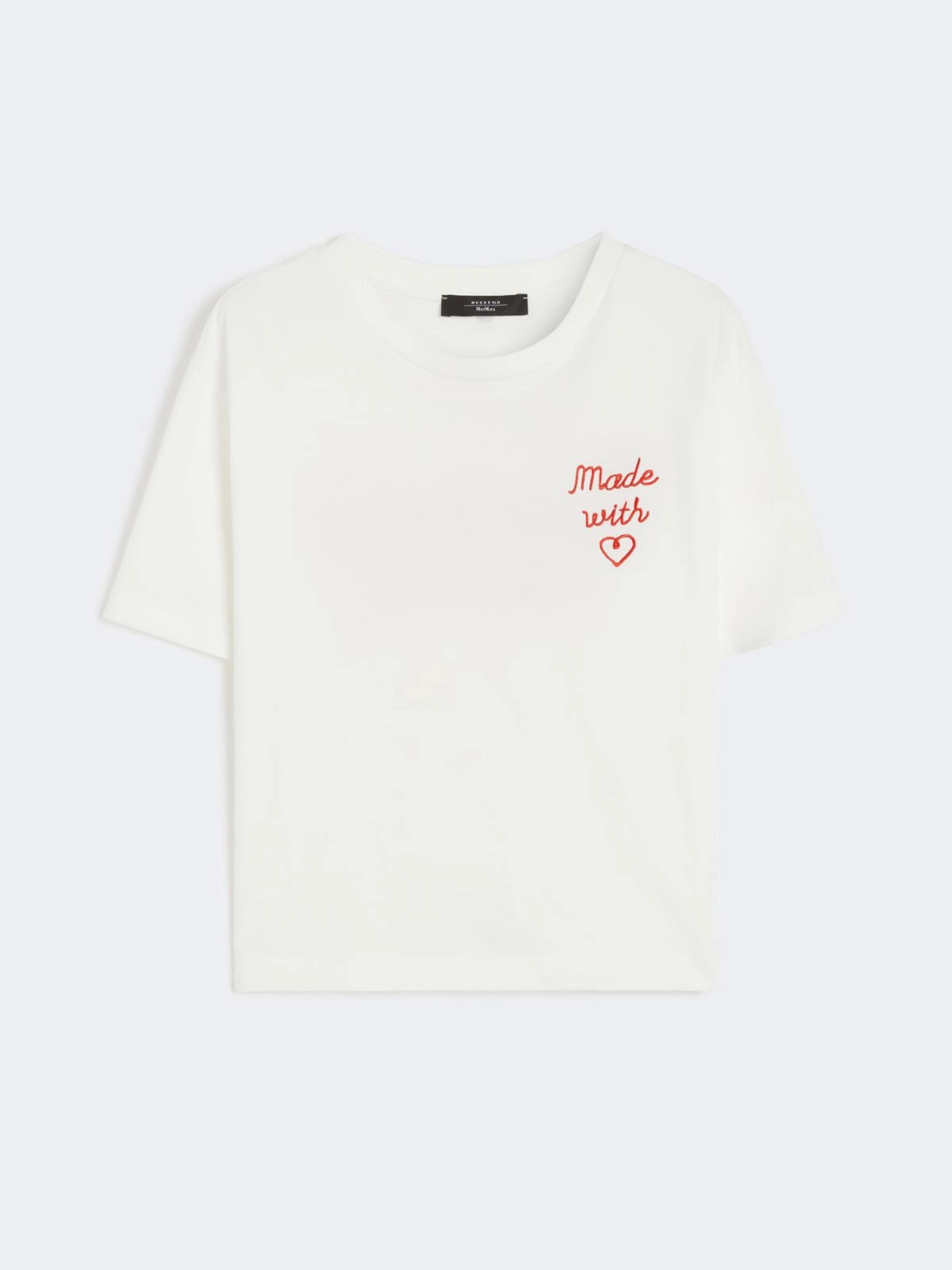 ACLINE T-SHIRT, WHITE LOVE