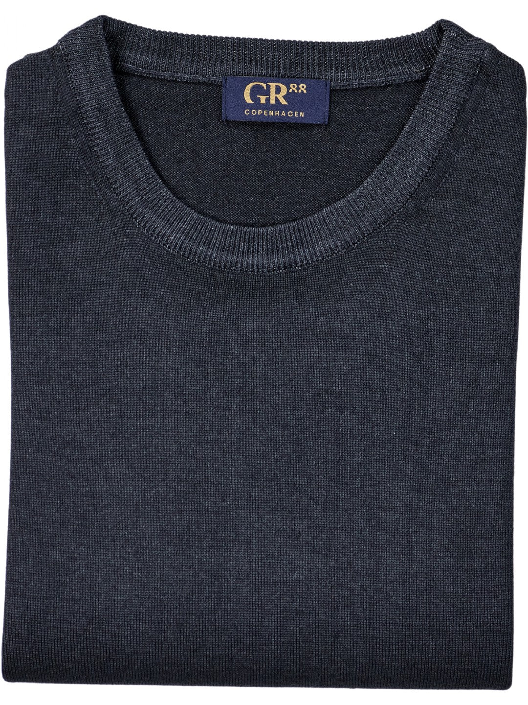 GR88 Jumper strik, crew neck, antracit