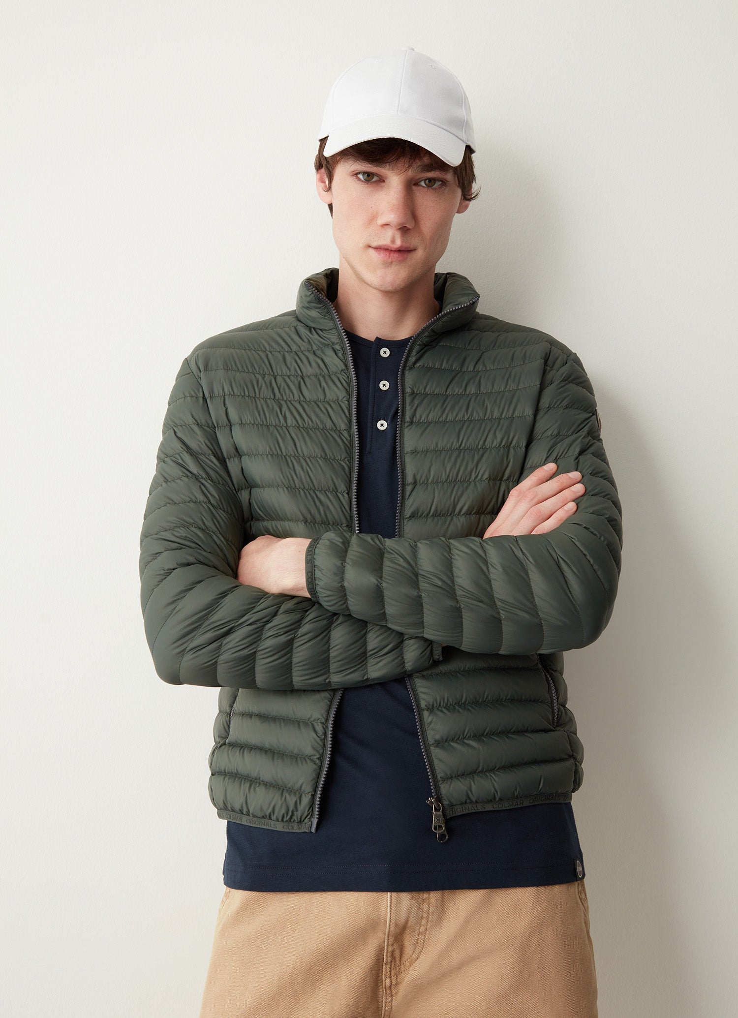 Mens Down Jacket, Botanical