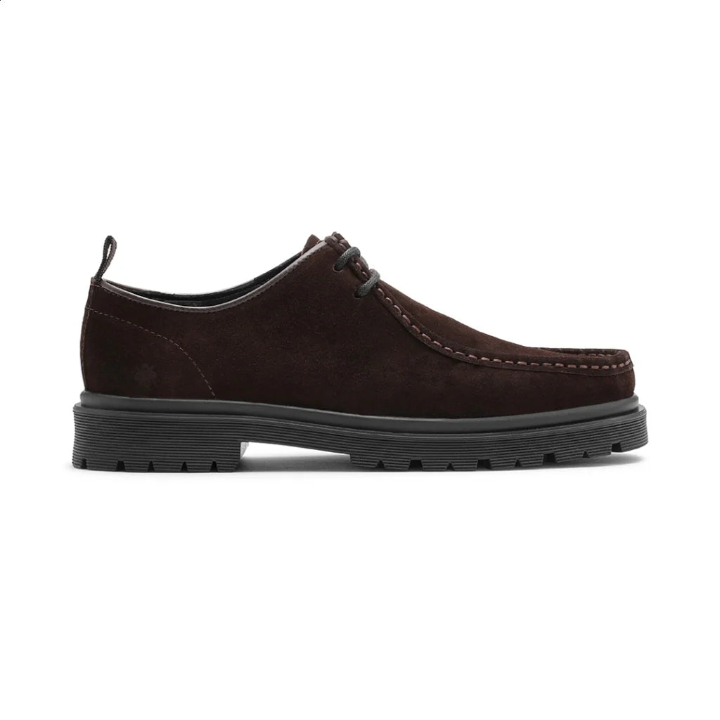 Alain Shoe, Dark Brown Suede