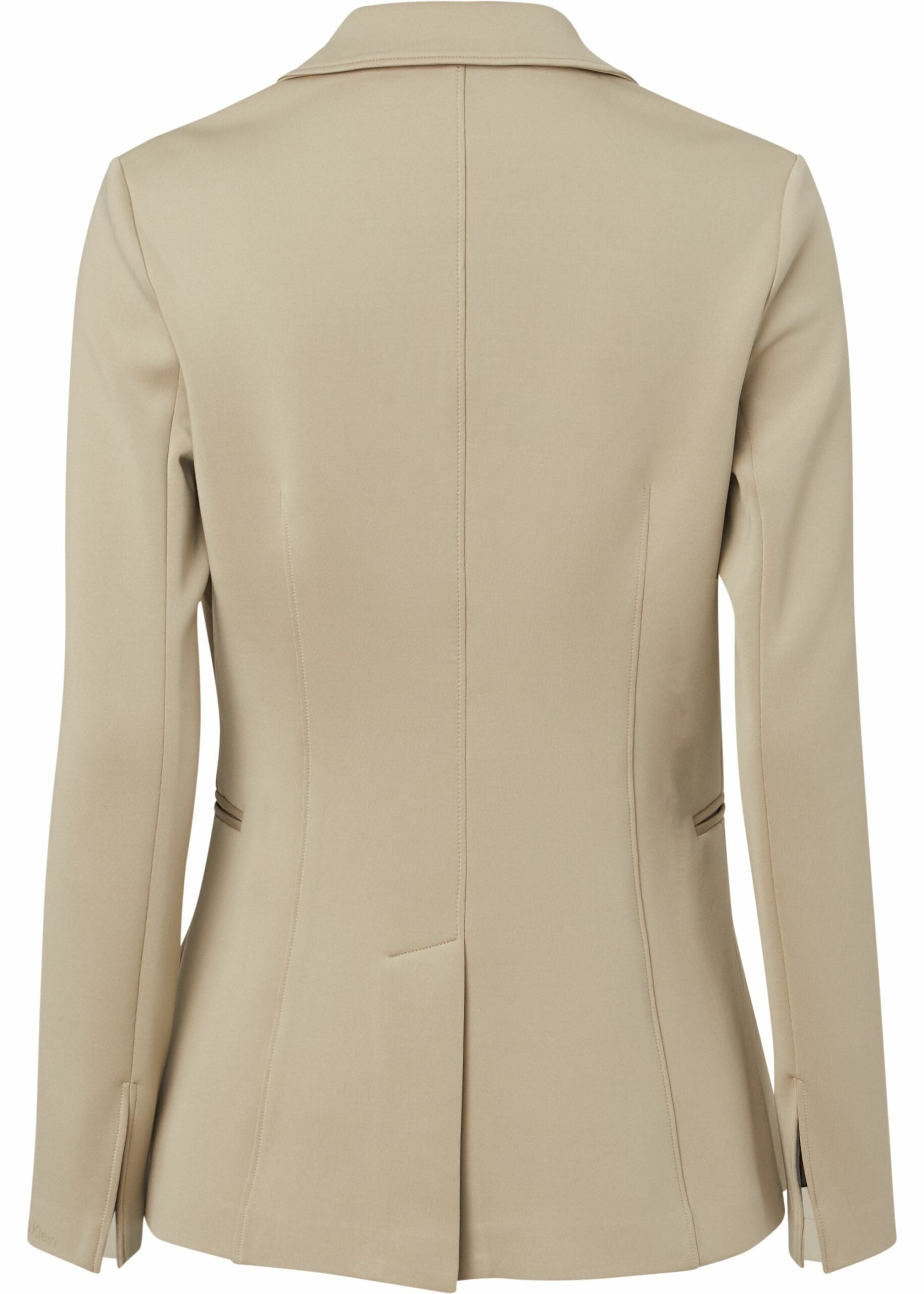 Technical knit long blazer, seneca rock