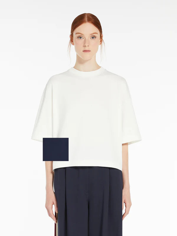 GEORGIA KNITTED BLOUSE, BLUE