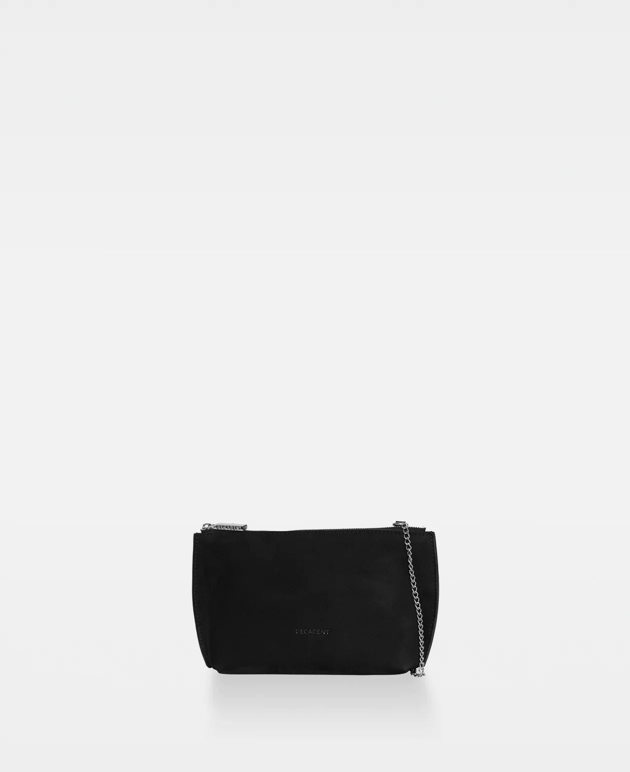 Palma small chain bag, suede black