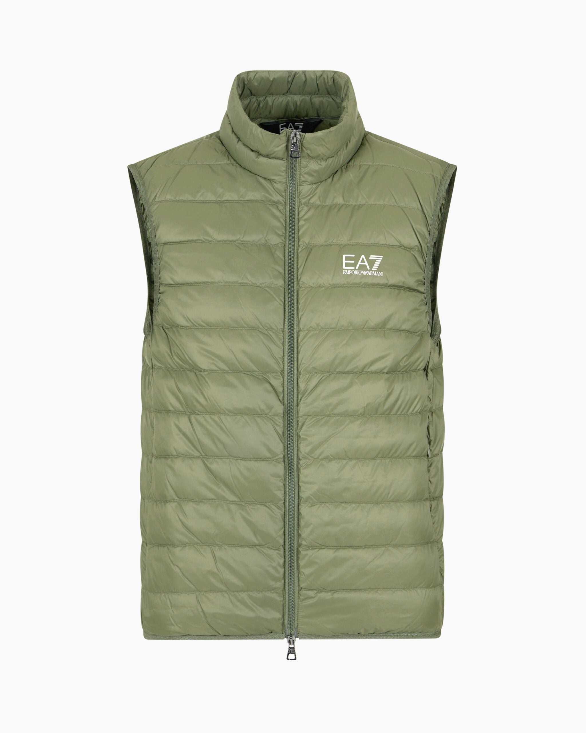 Man Woven Down Waistcoat, Beetle