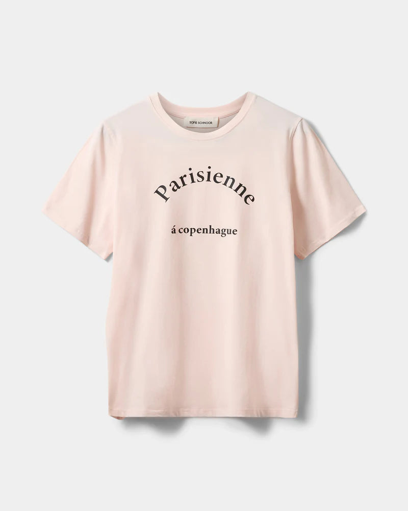 ZENA PRINTED T-SHIRT, DOUCE PINK