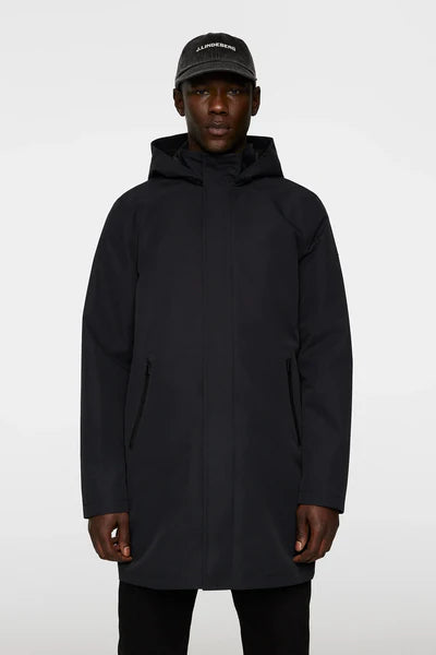 TOBIAS 2L MIDLENGHT JACKET, BLACK
