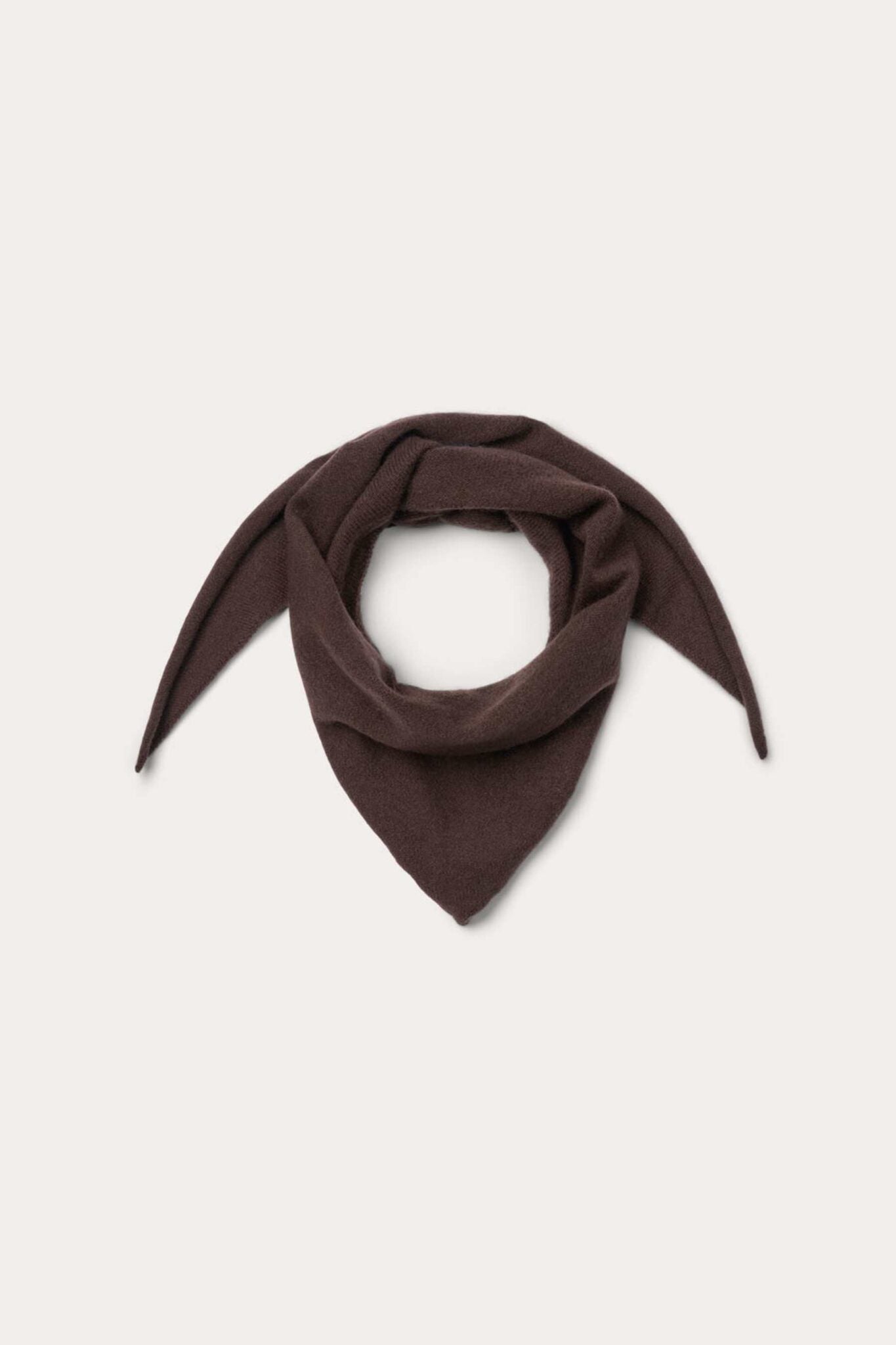 NESSA SCARF, COFFEE