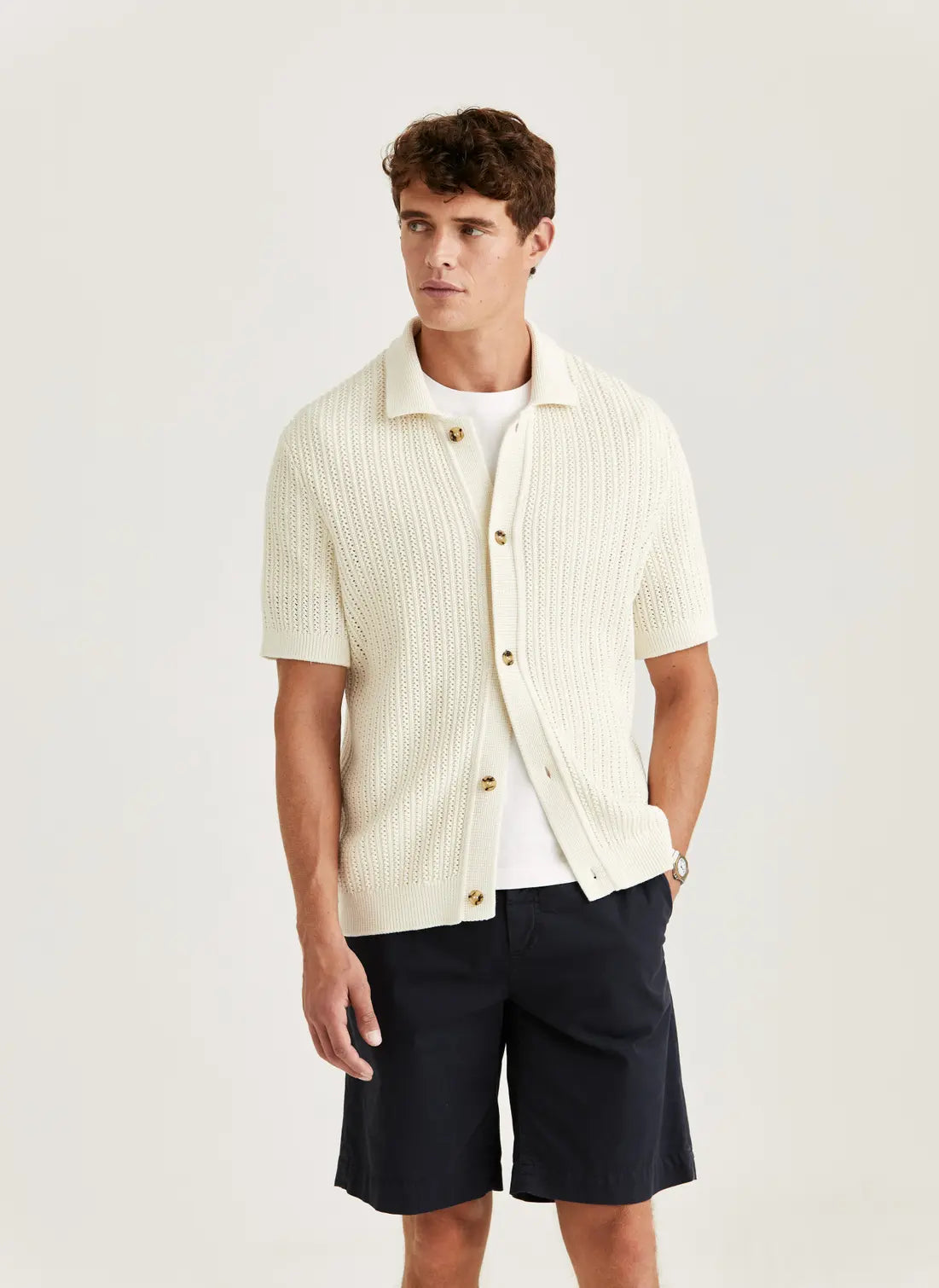 Connors Sport Polo, Off White