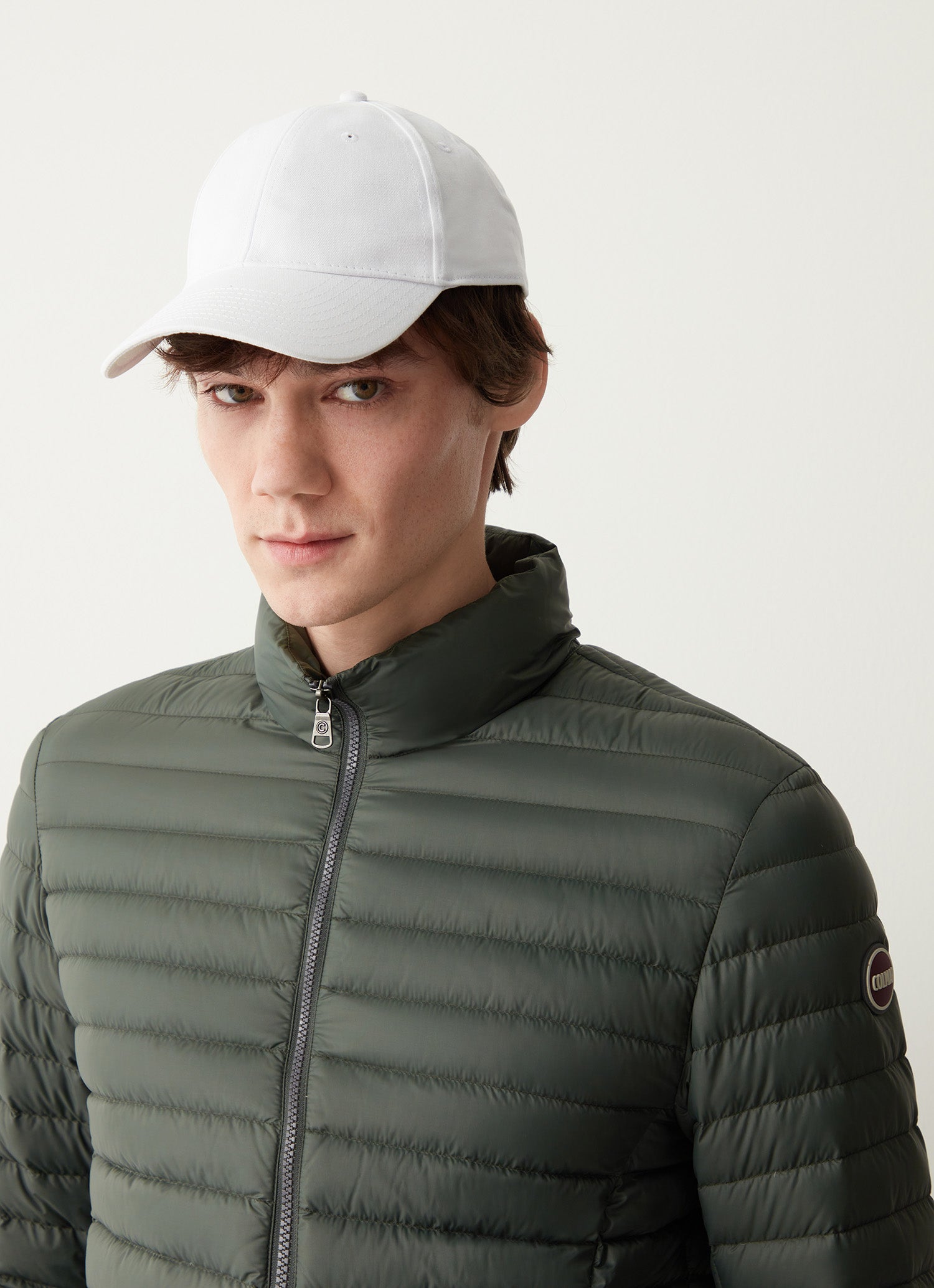 Mens Down Jacket, Botanical