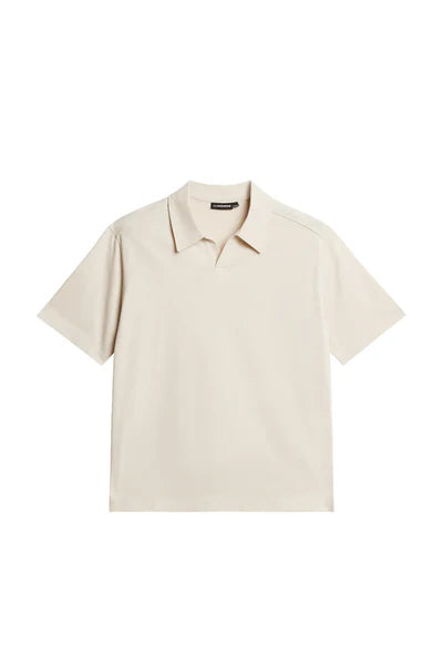 ROY RELAXED POLO PIQUE, MOONBEAM
