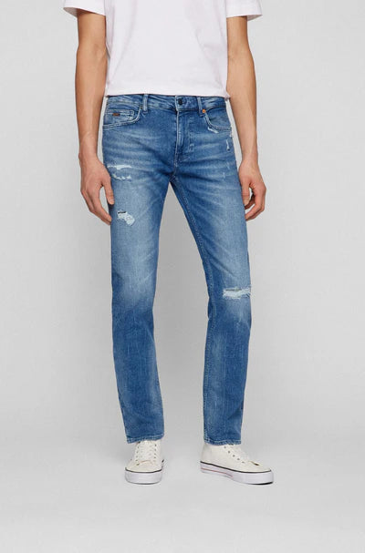 DELAWARE BC-L-C JEANS, BRIGHT BLUE
