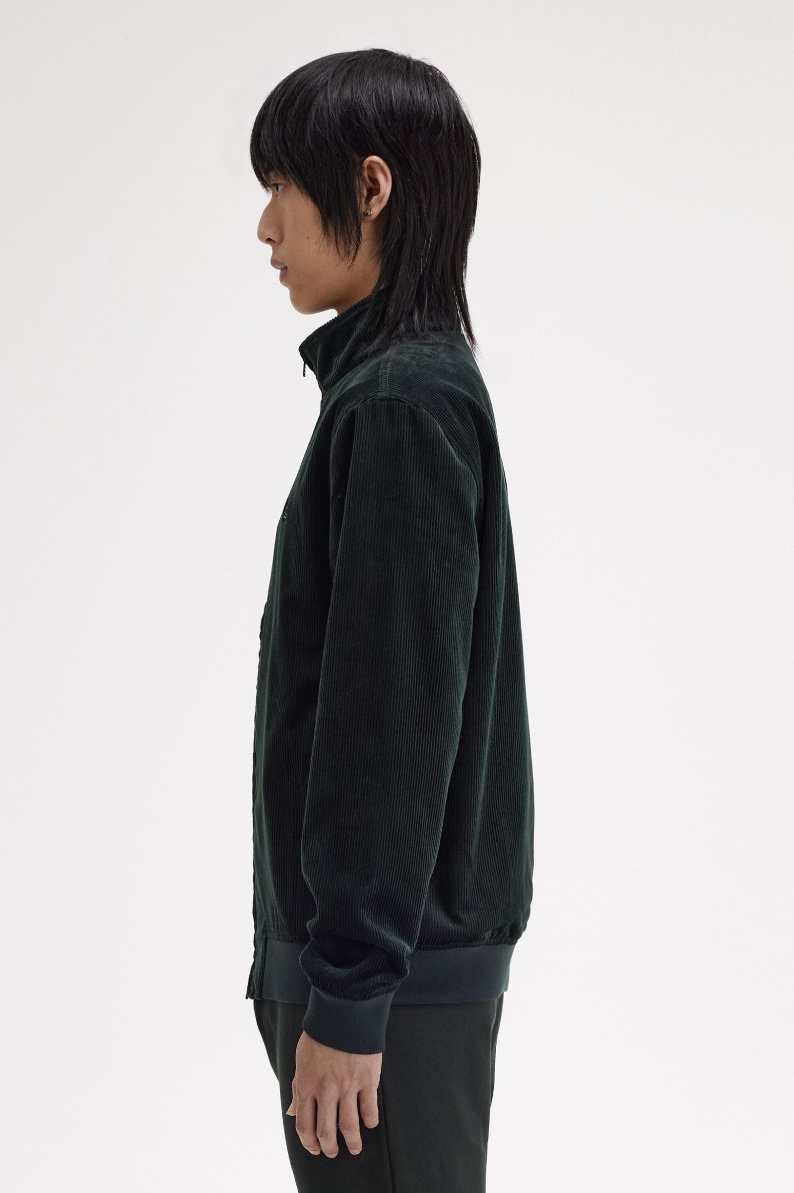 Cord Brentham Jacket, Night Green