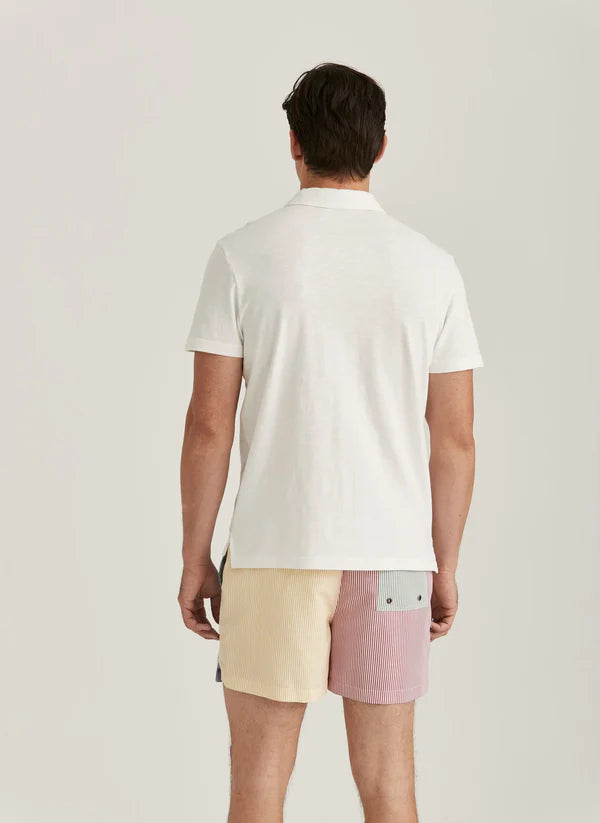 HENRY POLO SHIRT, OFF WHITE