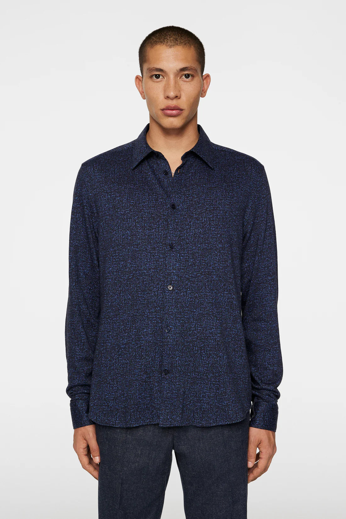 Marlon Jersey Shirt, JL Navy