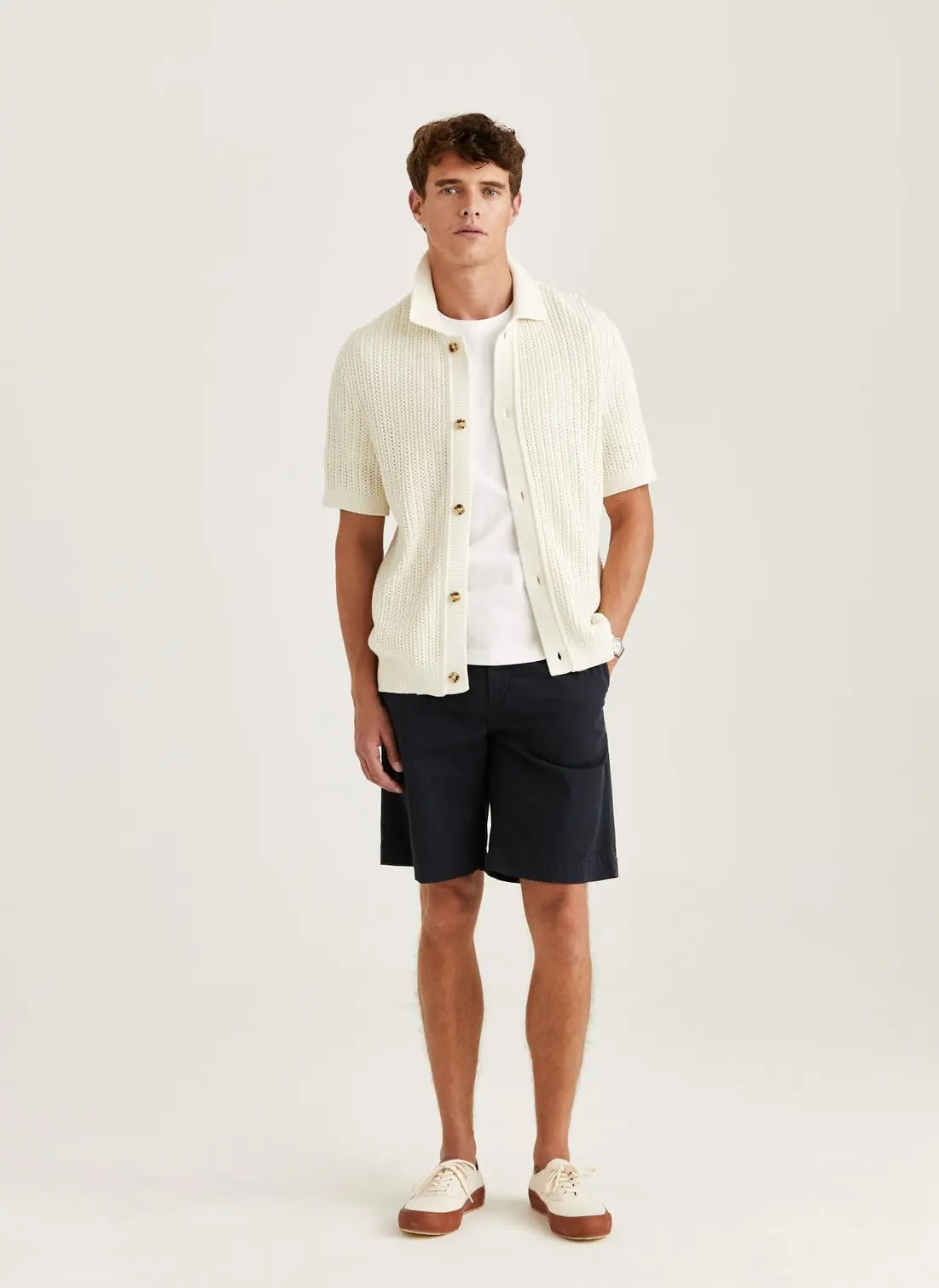 Connors Sport Polo, Off White