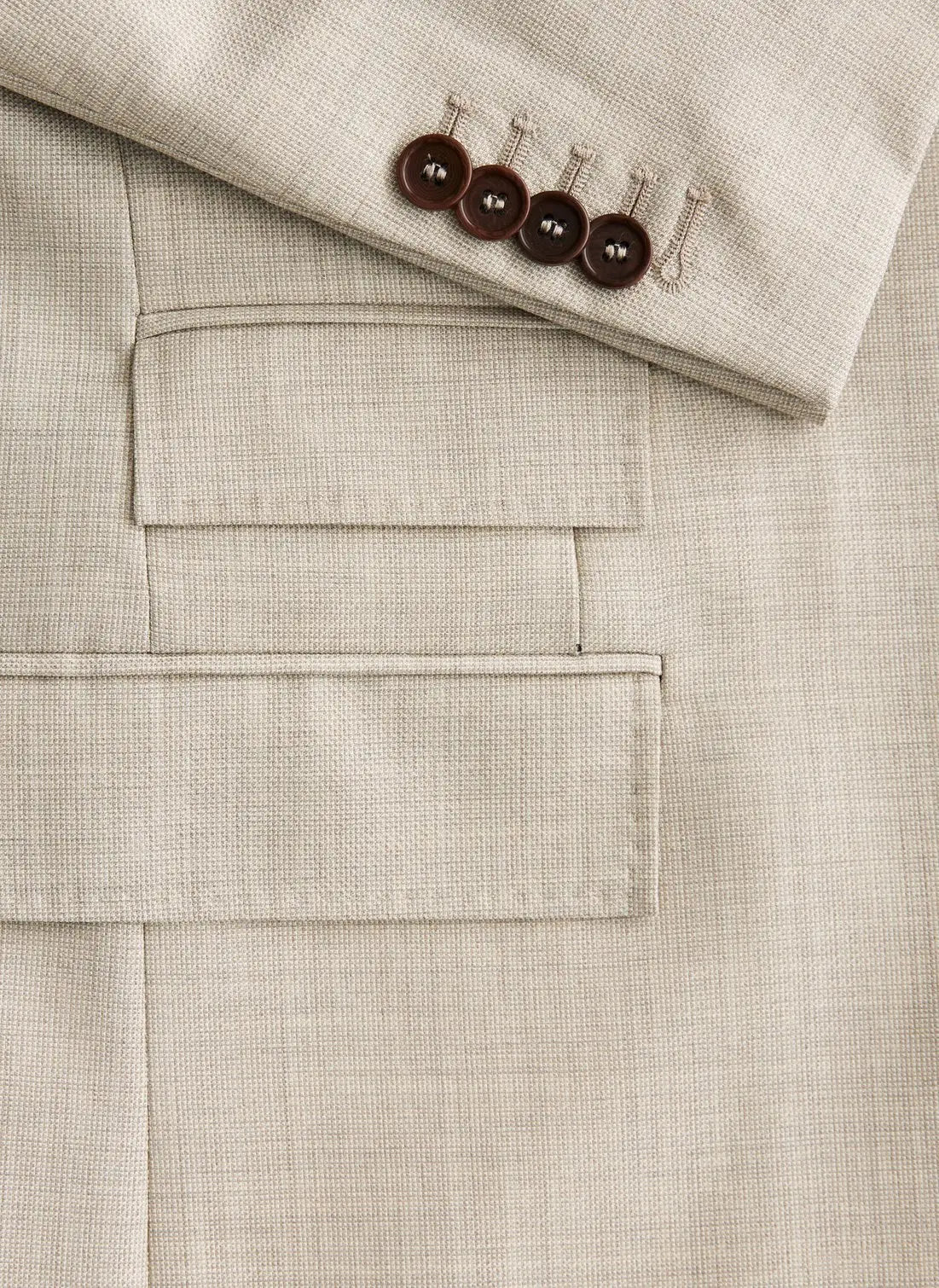 Prestige Structure Suit Jacket, Khaki