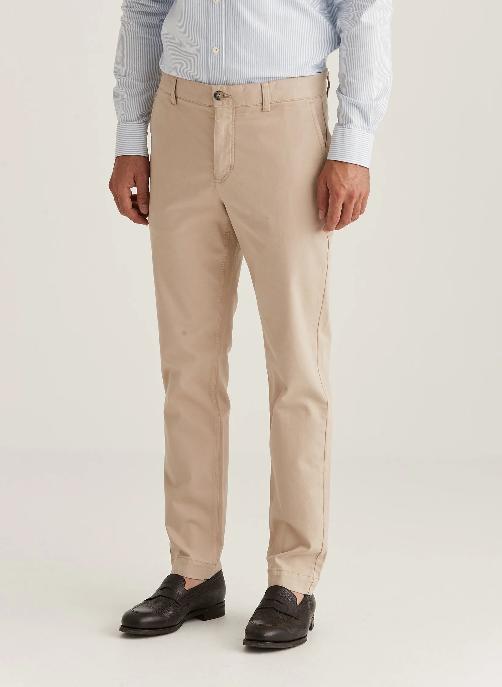 Jeffrey brushed chino, khaki