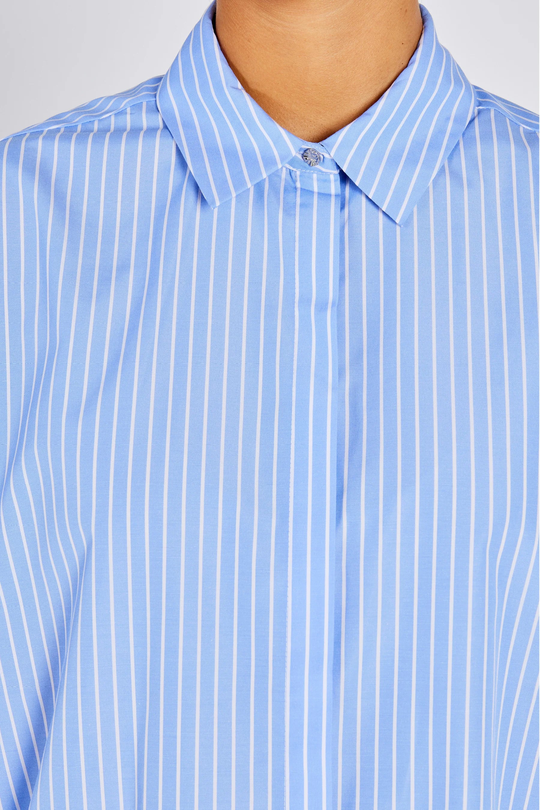 MESQUITE BELA SHIRT, BLUE STRIPE