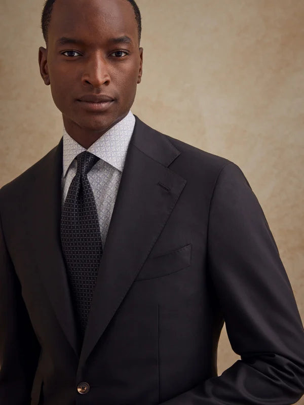 GEOMETRIC SIGNATURE TWILL SHIRT, SLIM, PINK