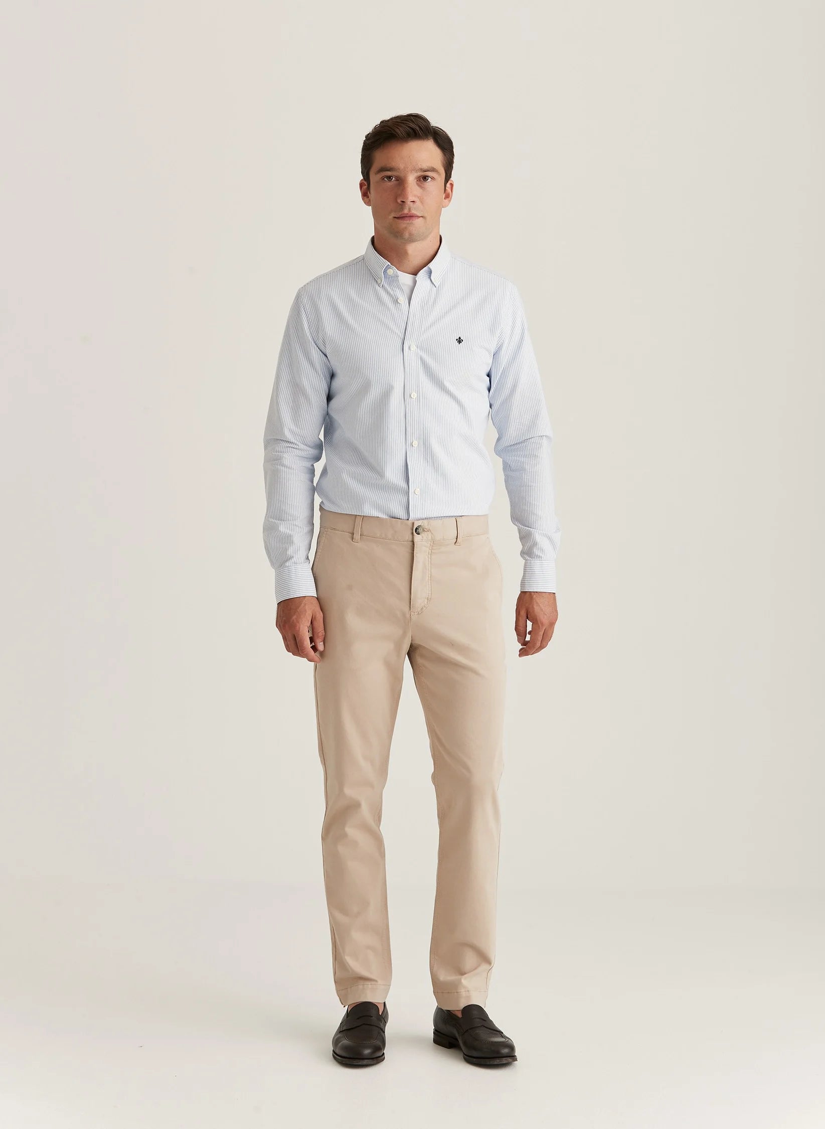 Jeffrey brushed chino, khaki