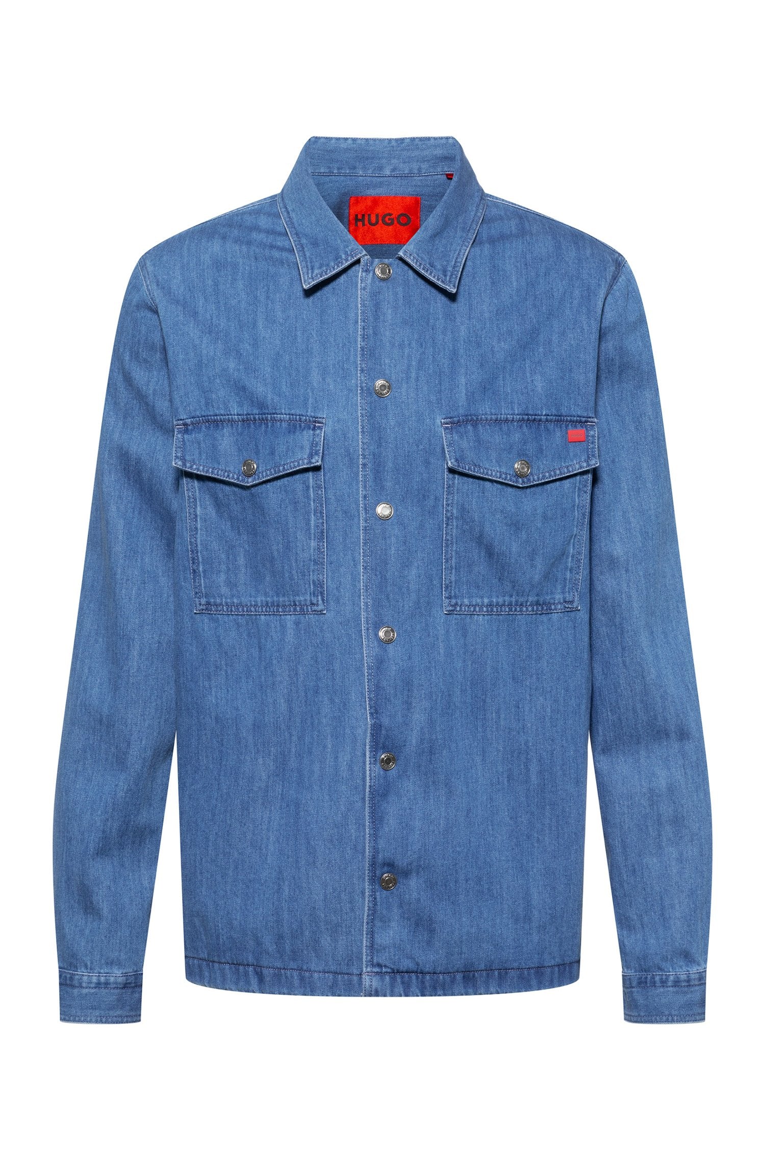 Enalu overshirt, open blue
