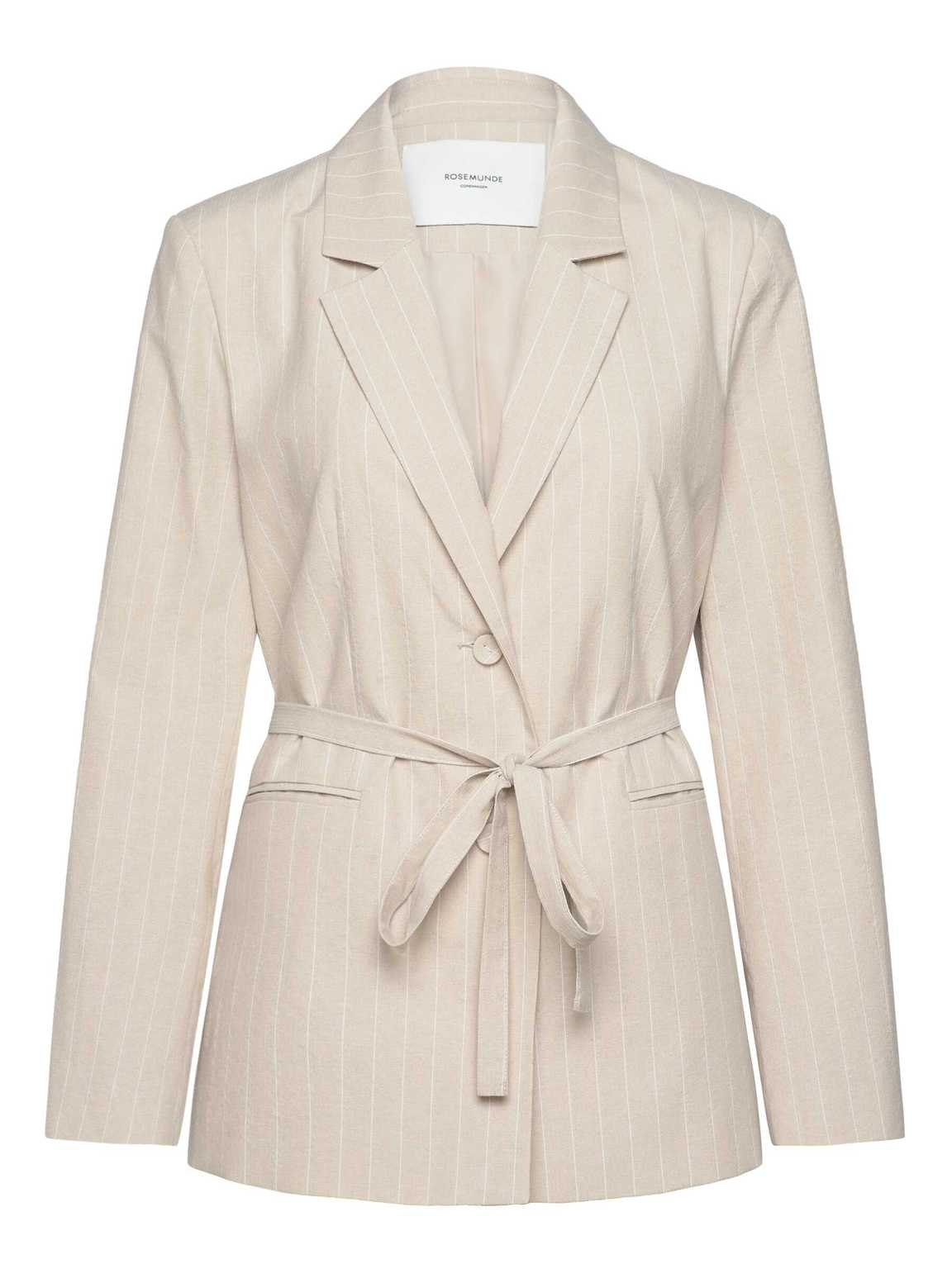 RWLeena LS Regular Blazer, Summer Pin Stripe