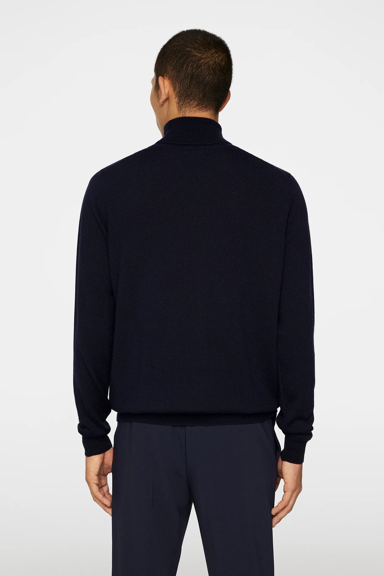 Kaden Merino Turtleneck, Navy