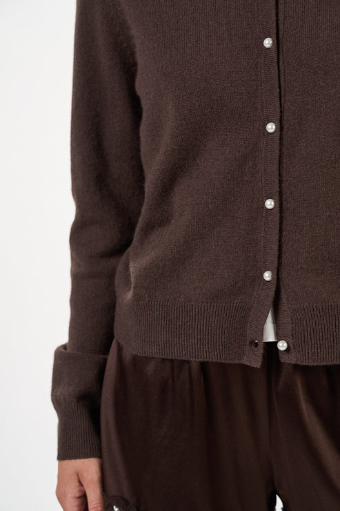 Victoria Cardigan, Mocha