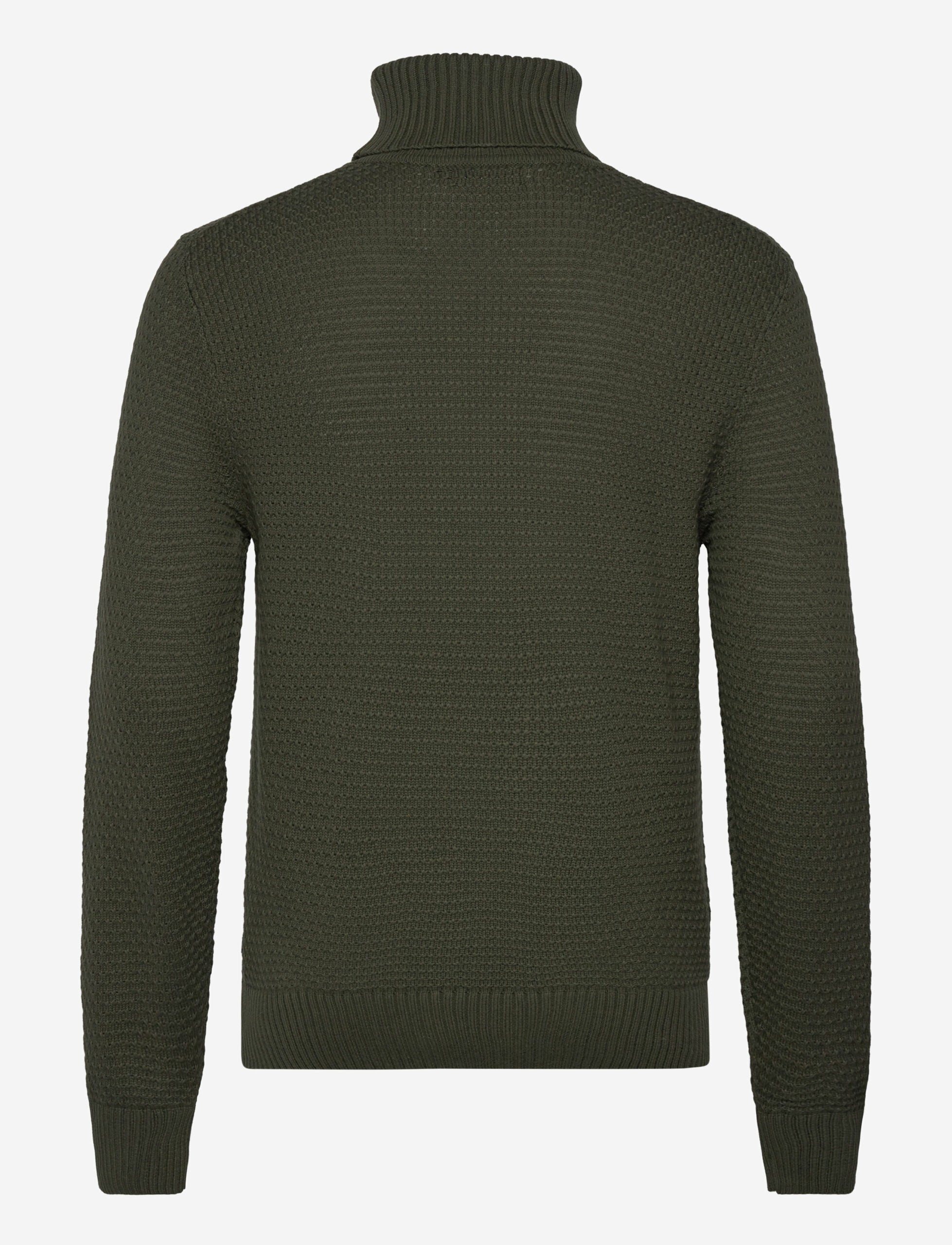 Olivero Turtleneck Sweater, Forest Green
