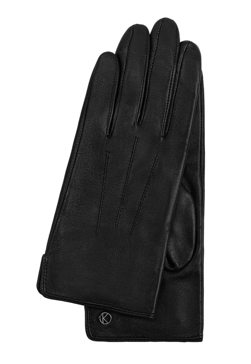 LADIES GLOVES CARLA, BLACK