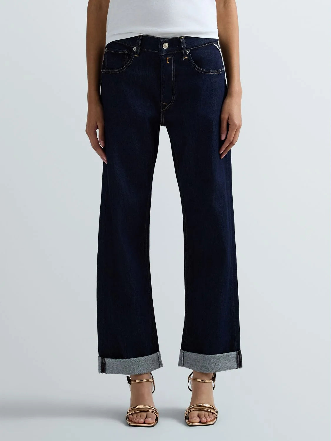 AUBRY BOY FIT JEANS, DARK BLUE