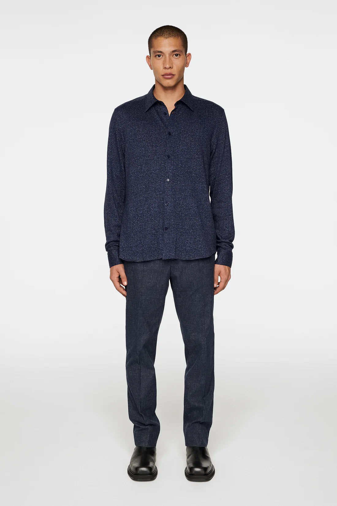 Marlon Jersey Shirt, JL Navy