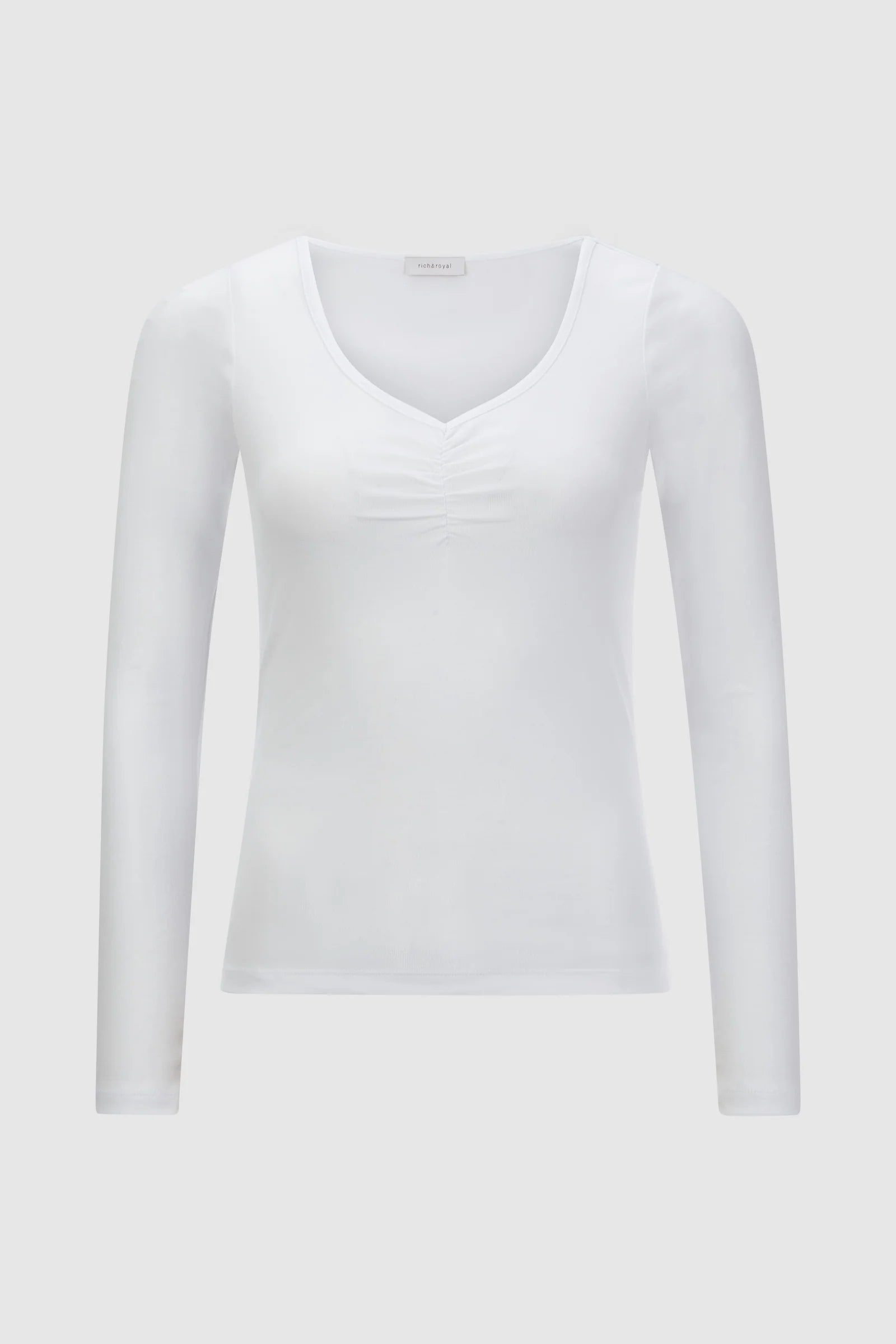 Top with Gathering, White