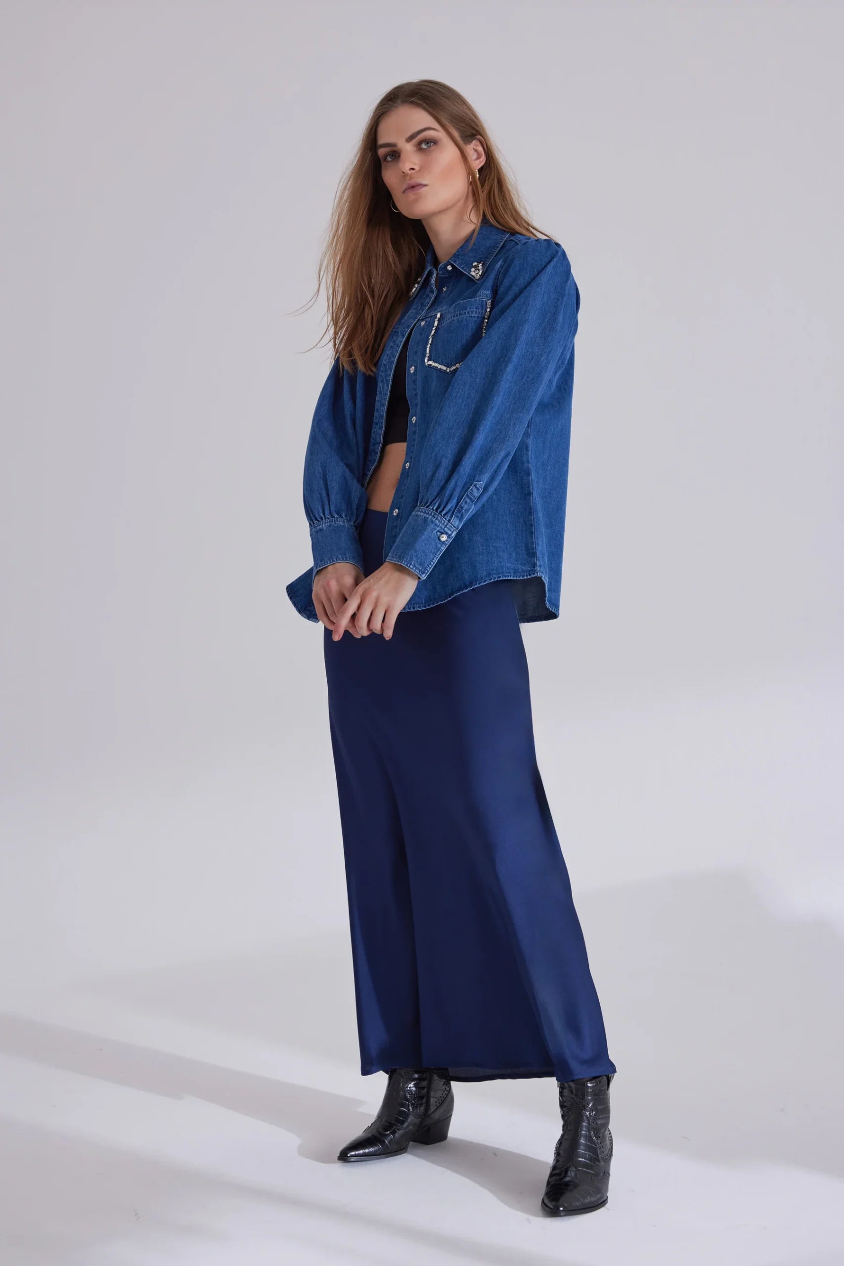 AcaciaBBJoanelle Skirt, Medieval Blue