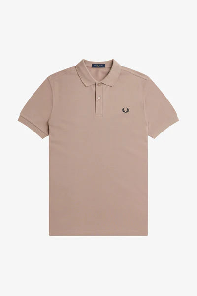 PLAIN FRED PERRY POLO, DARK PINK