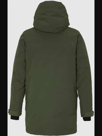 MENS DREW UX PARKA 8, DEEP GREEN