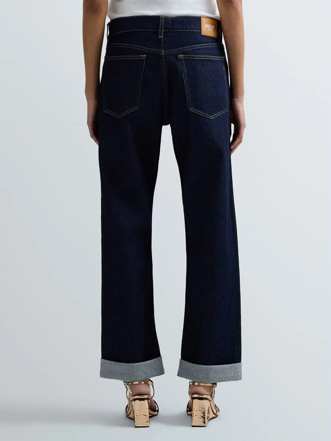 AUBRY BOY FIT JEANS, DARK BLUE