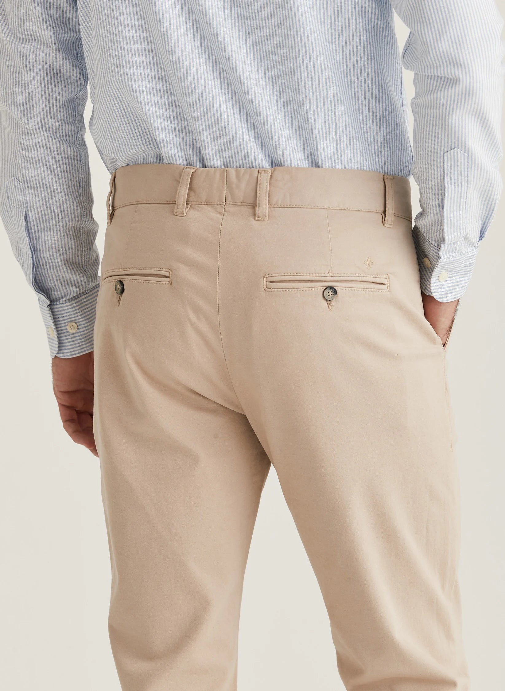 Jeffrey brushed chino, khaki