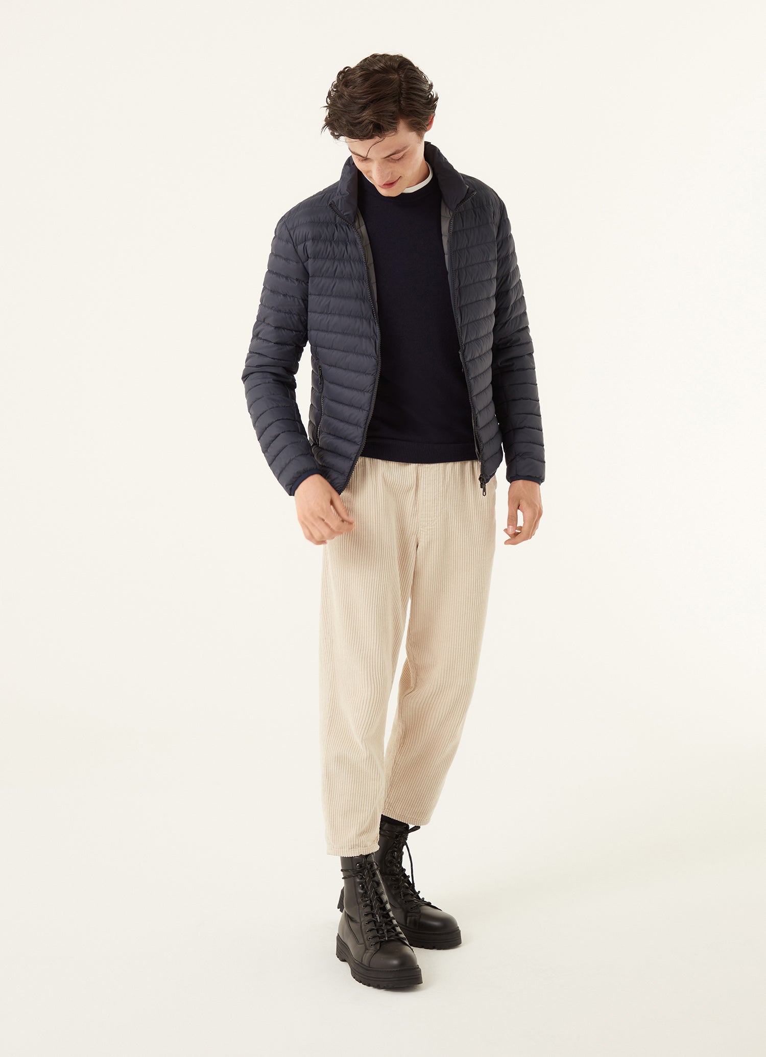 Mens Down Jacket, navy