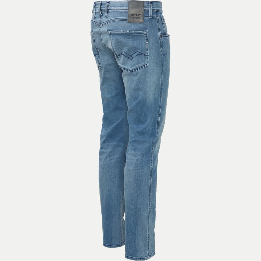 Anbass Hyperflex Jeans, Medium Blue
