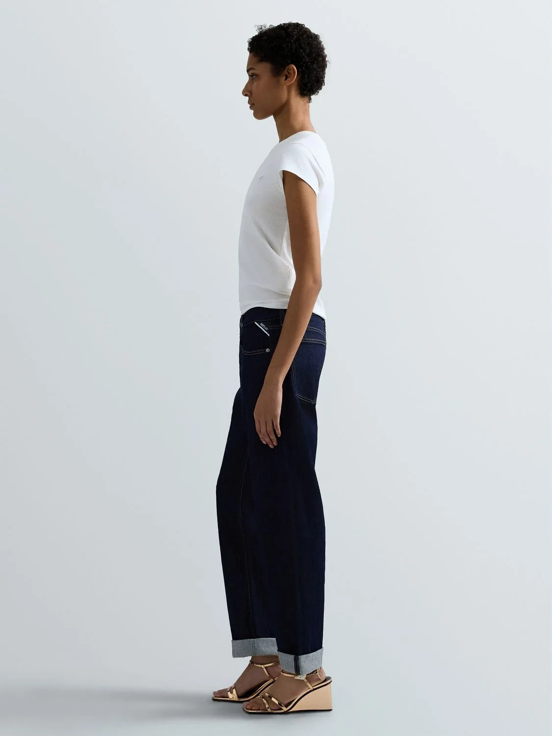 AUBRY BOY FIT JEANS, DARK BLUE