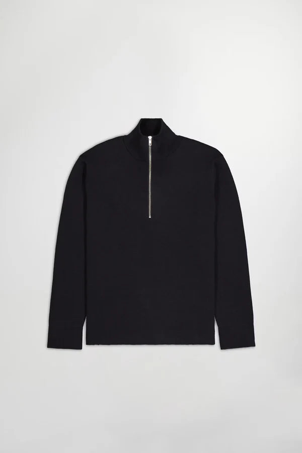 HARALD HALF ZIP 6530, NAVY BLUE