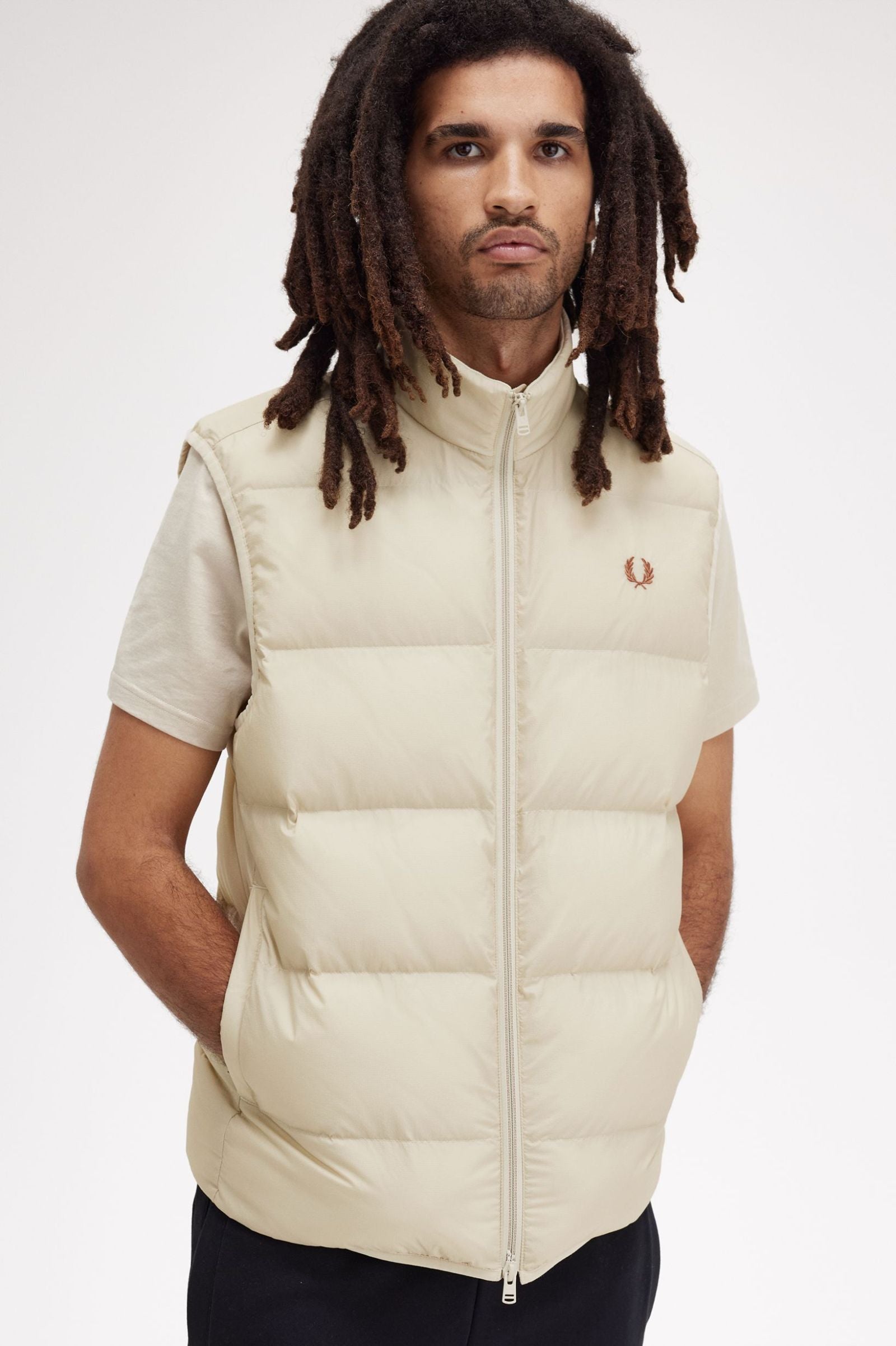 Insulated Gilet, Oatmel