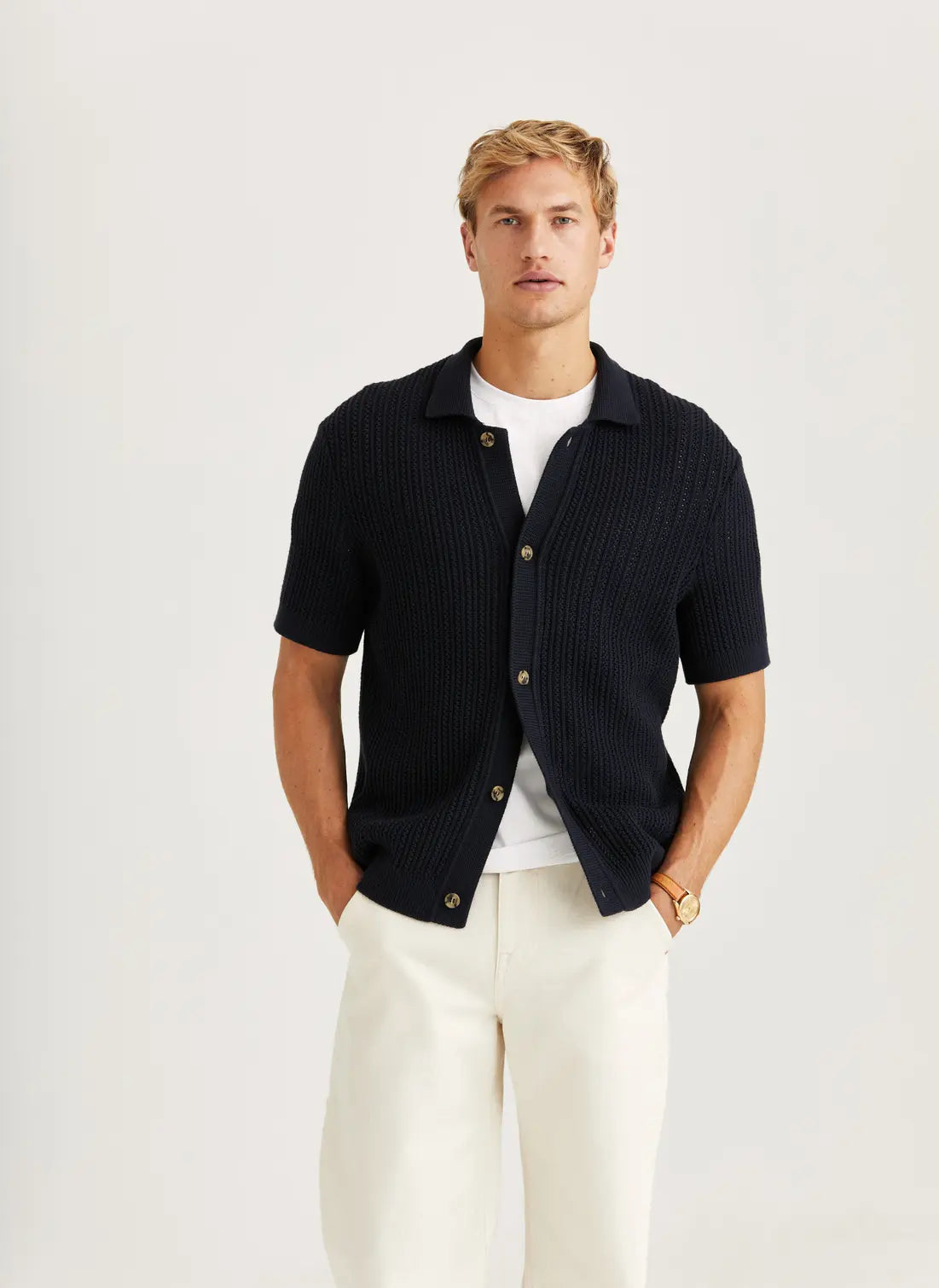 Connors Sports Polo, Old Blue