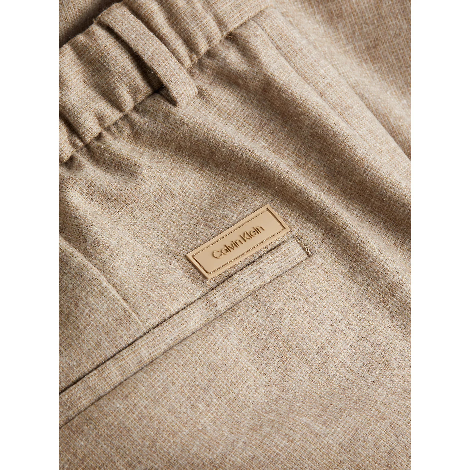 Wool Blend Cashmere Trousers, fog
