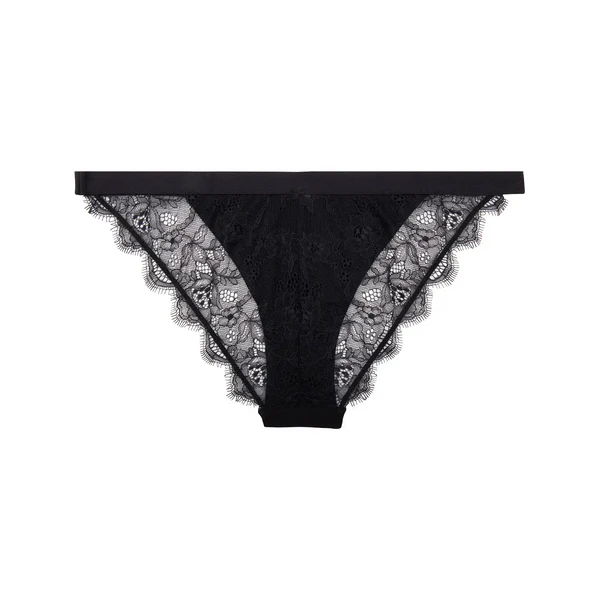 WILD ROSE BRIEF TANGA, BLACK