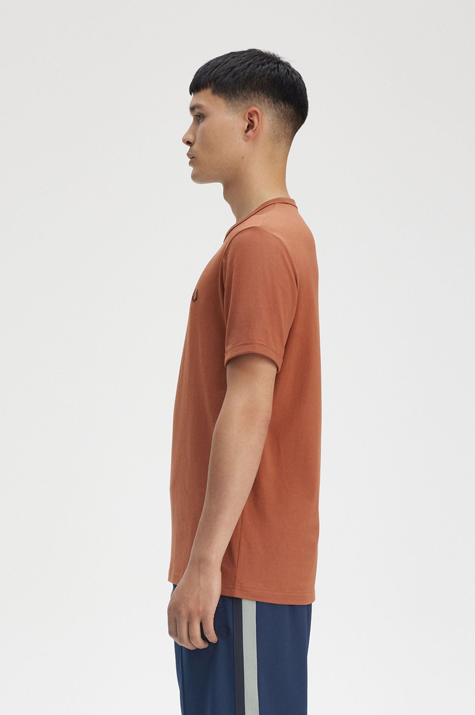 Ringer Tshirt, Cinnamon