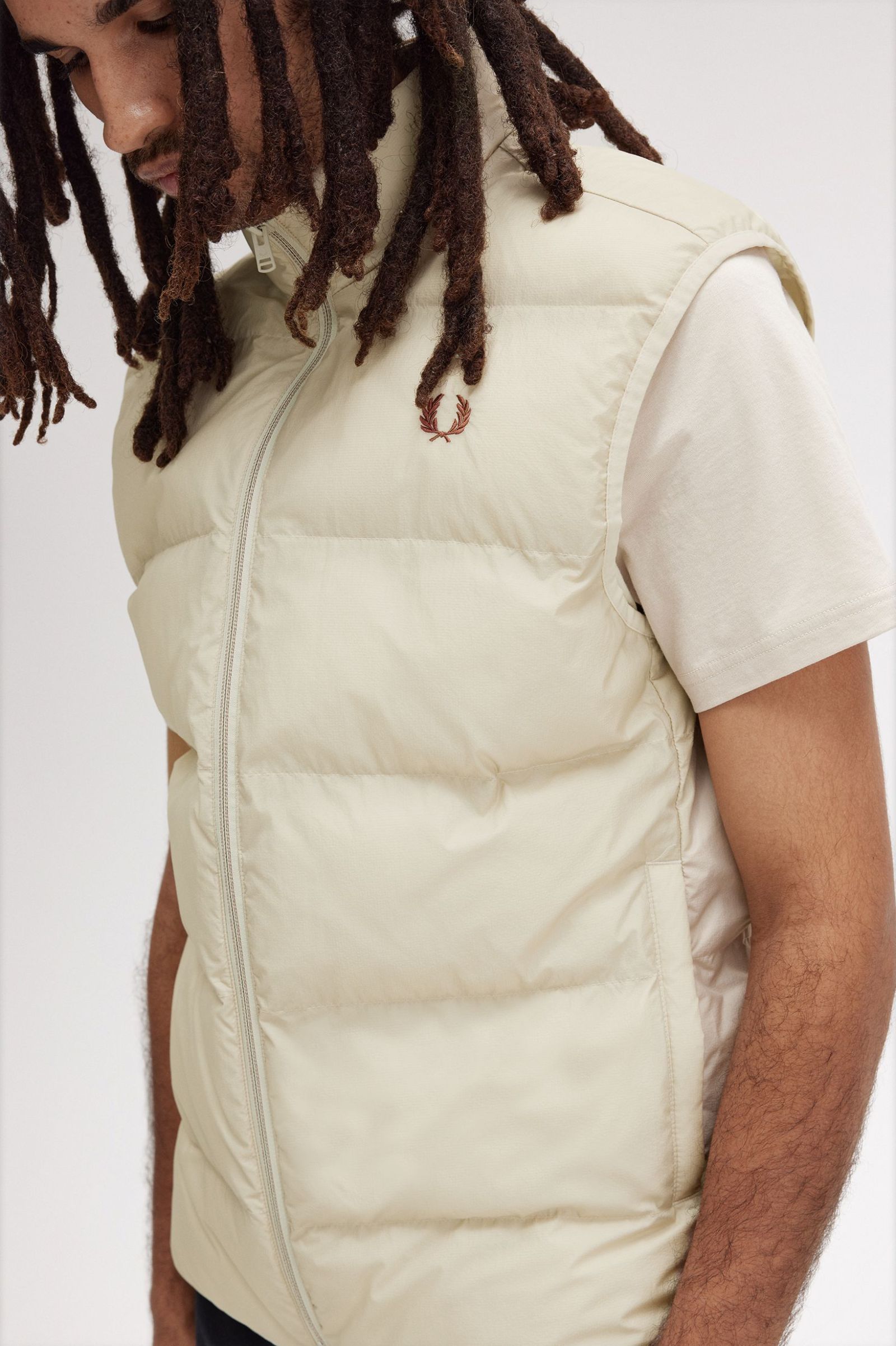 Insulated Gilet, Oatmel